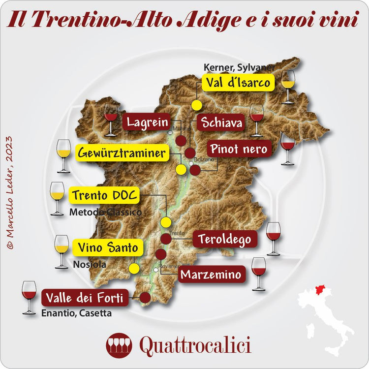 Trentino Alto Adige "Rosso"