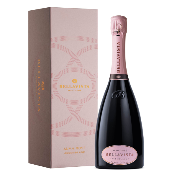 Franciacorta Rosè DOCG Bellavista "Alma Assemblage 1" con cofanetto