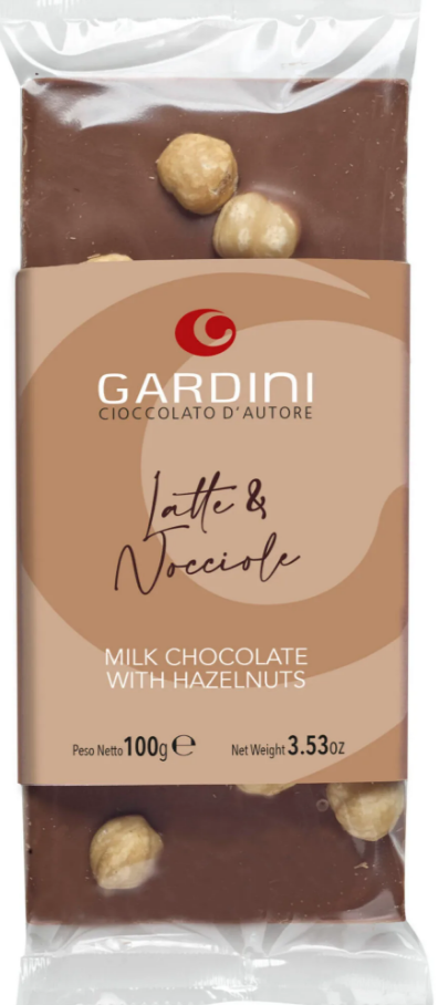 Gardini Tavoletta di cioccolato al latte con nocciole