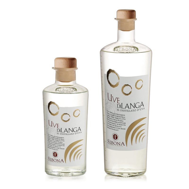 Grappa Sibona Distillato d’uva “Uvedilanga” 50Cl 40%