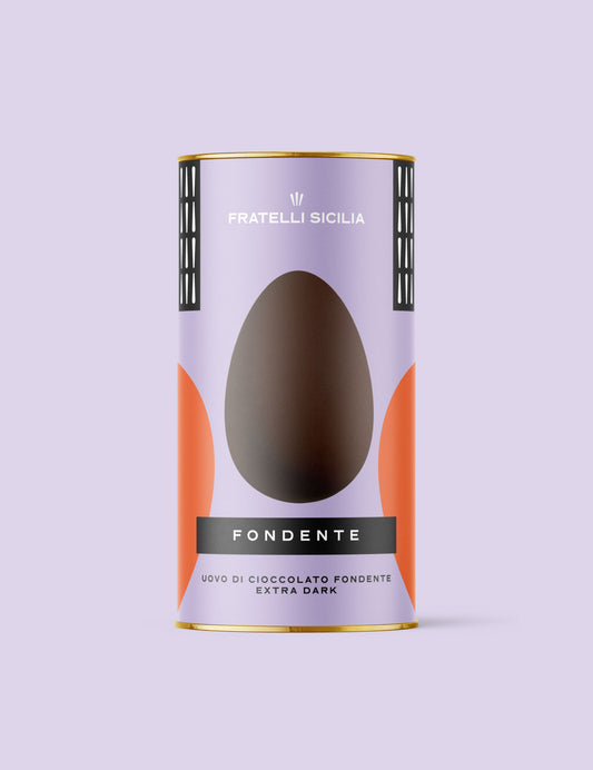 Fratelli Sicilia - UOVA DI CIOCCOLATO FONDENTE EXTRADARK 200gr