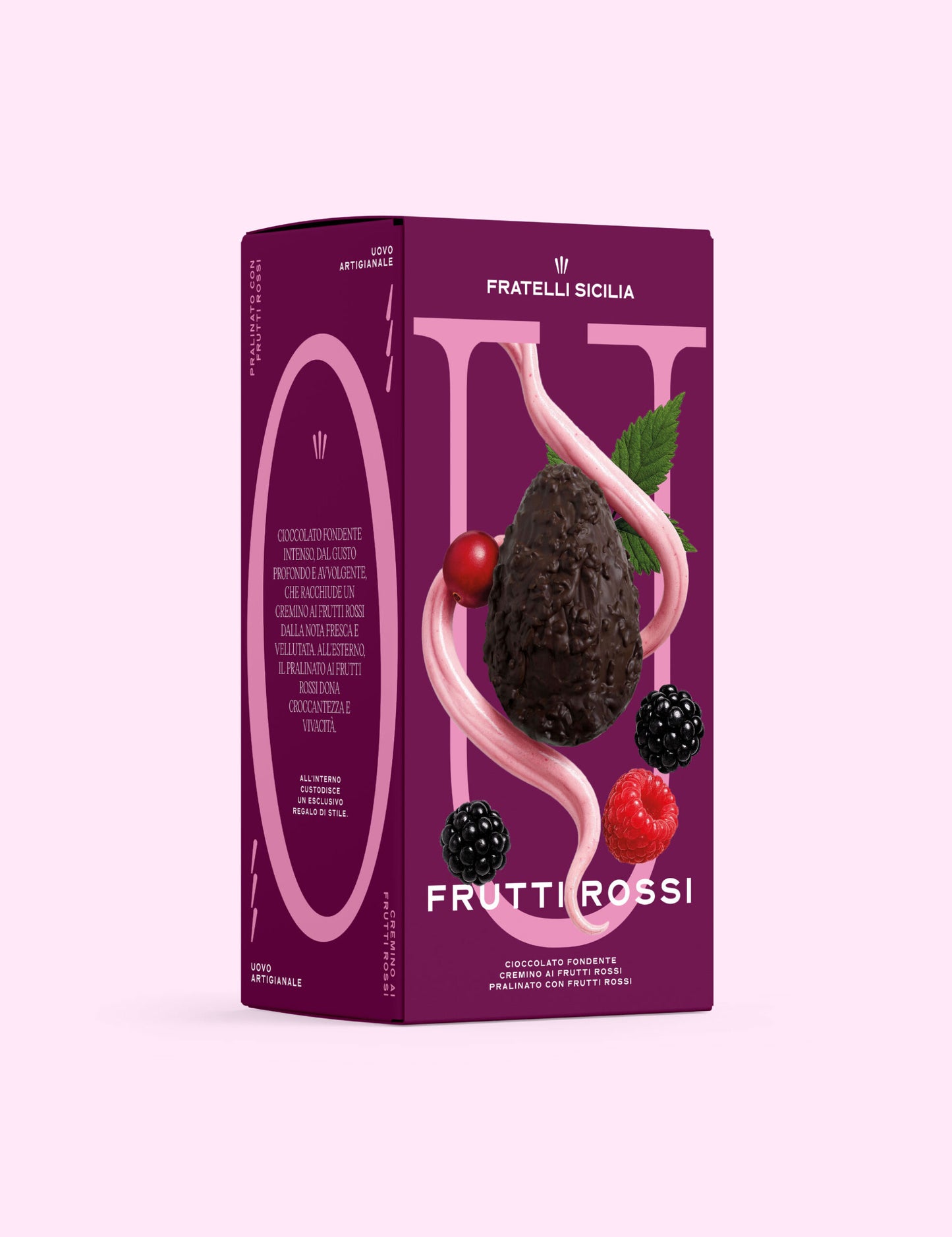 Fratelli Sicilia - Uova di Cioccolato Frutti Rossi 400gr