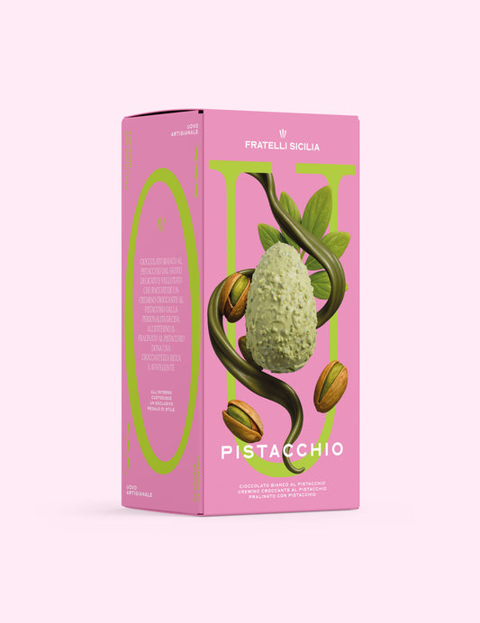 Fratelli Sicilia - Uova di Cioccolato Pistacchio 400gr