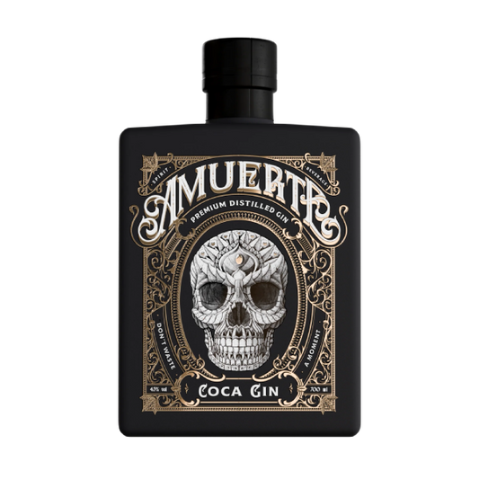 Gin AMUERTE COCA LEAF GIN BLACK 43° 70cl