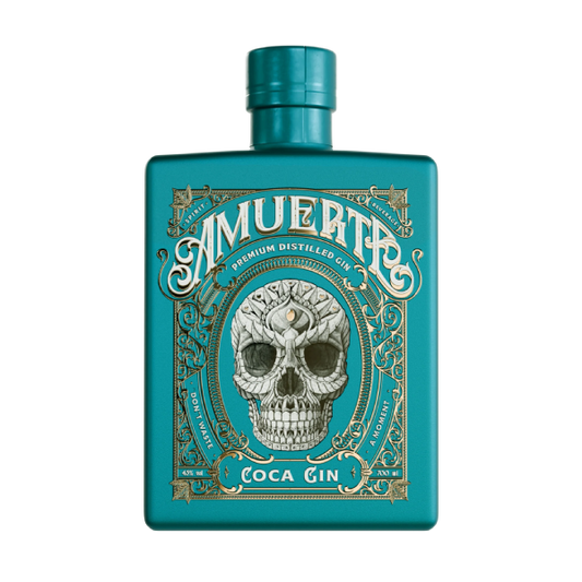 Gin AMUERTE COCA LEAF GIN GREEN 43° 70cl