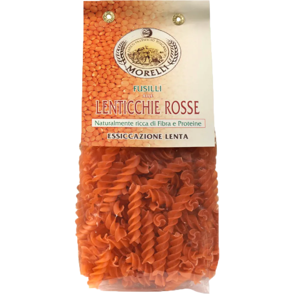 Pastificio Morelli - Fusilli lenticchie rosse