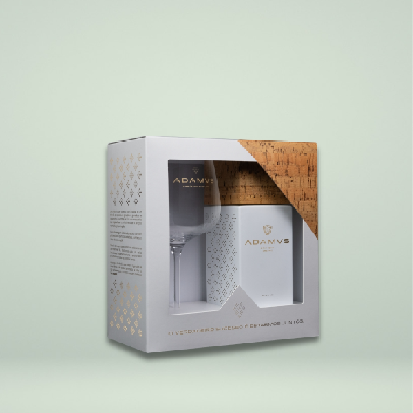 ADAMUS DRY GIN PACK + 1 BICCHIERE