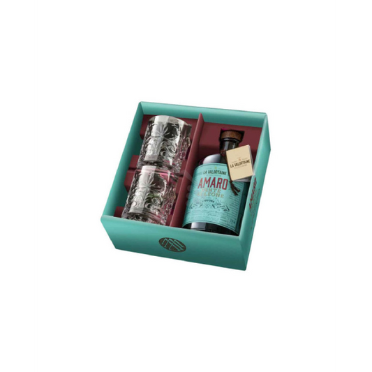 Amaro Dente di Leone alle Erbe Alpine At Home Gift Box - La Valdotaine