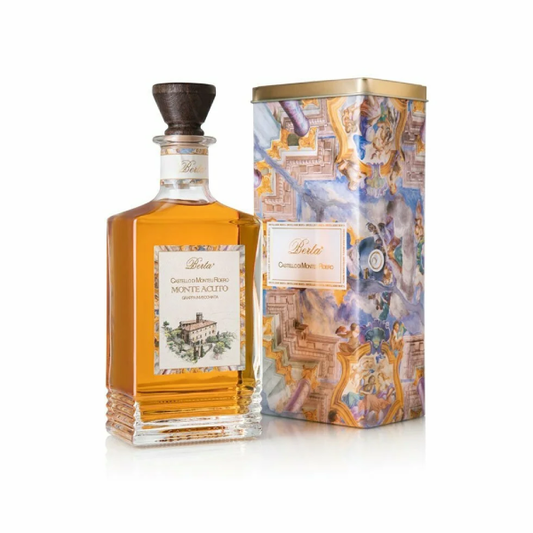 Berta - Grappa Monte Acuto cofanetto in Latta