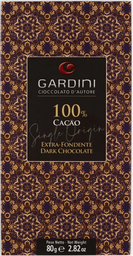 Gardini Tavoletta 100% cacao monorigine