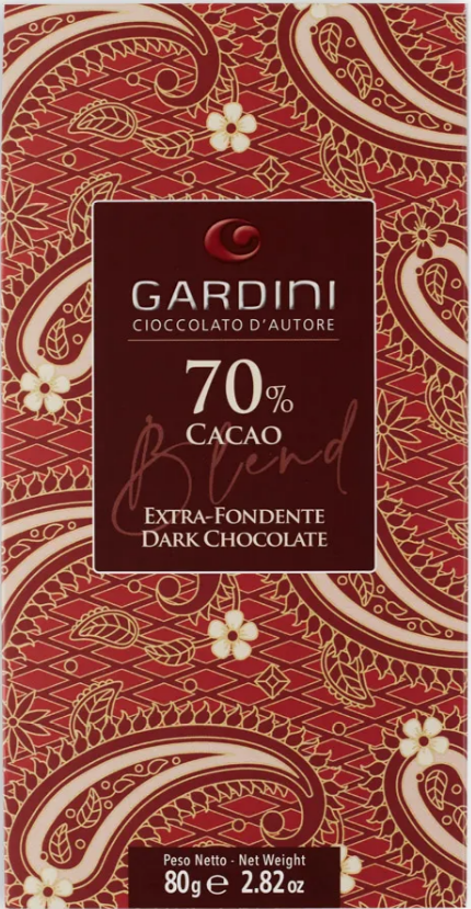 Gardini Tavoletta Blend | Extra fondente 70% cacao