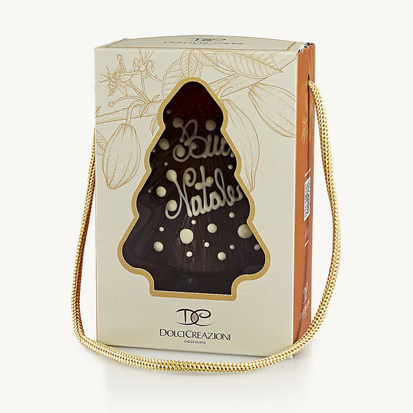 Dolci Creazioni | Alberello di Natale in Cioccolato Artigianale 100 gr