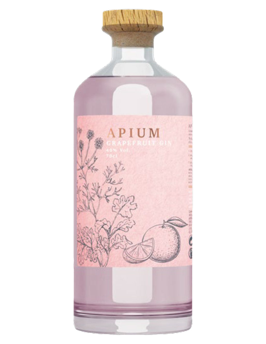 Gin APIUM Grapefruit 40° cl 70