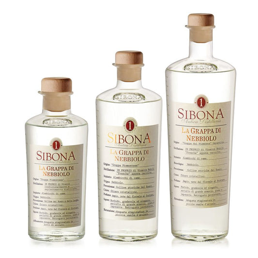 Grappa Sibona di Nebbiolo 50Cl 40%