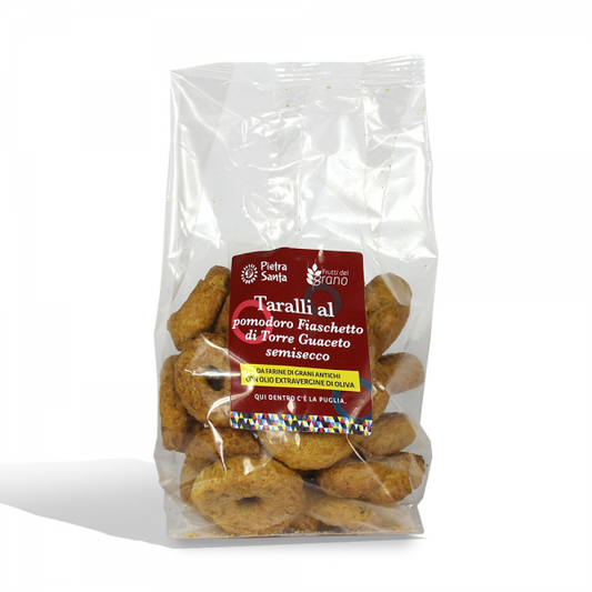 Pietrasanta - Taralli al Pomodoro Fiaschetto di Torre Guaceto semisecco